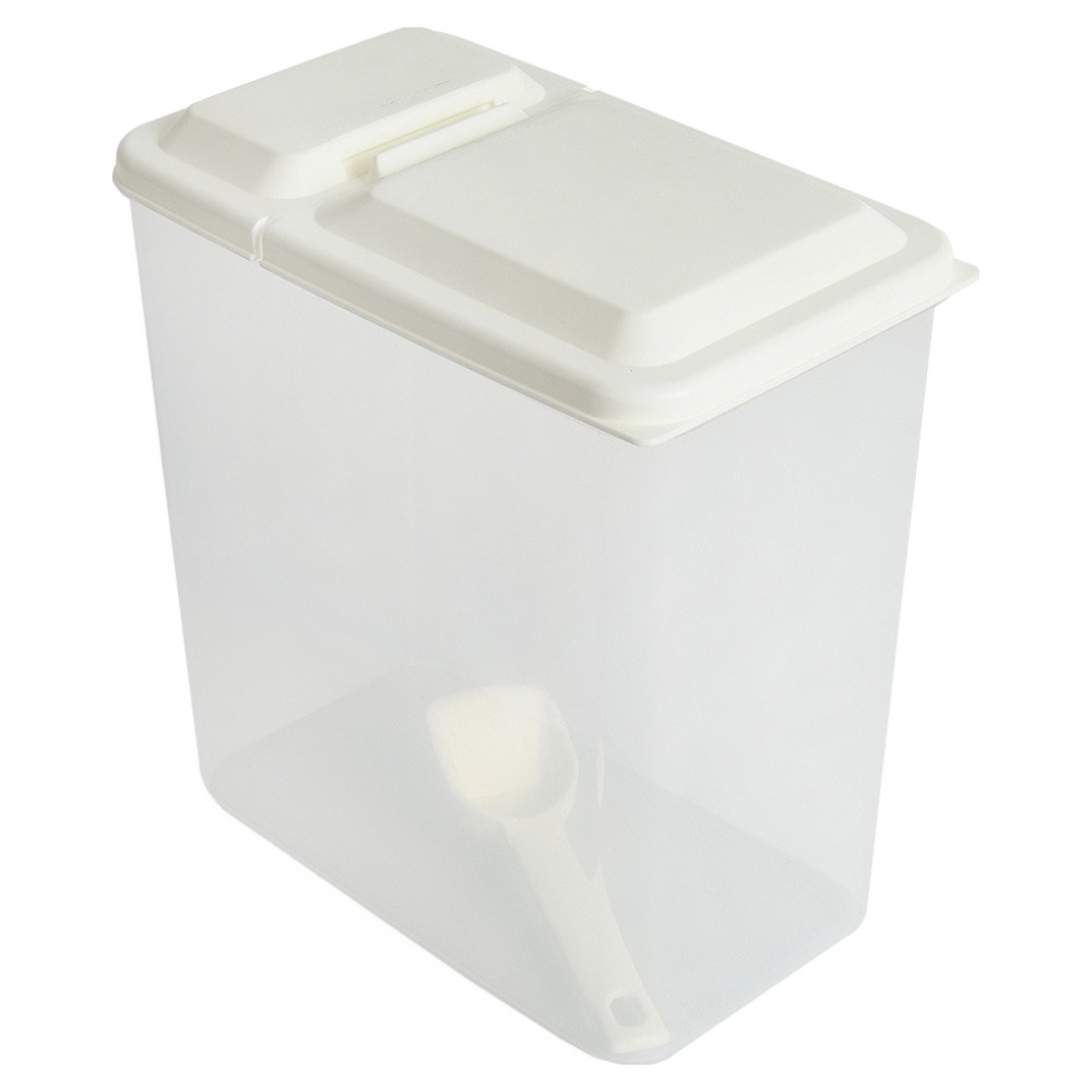 문일케미칼 심플 반오픈 저장용기 + 스푼 세트 6,900원