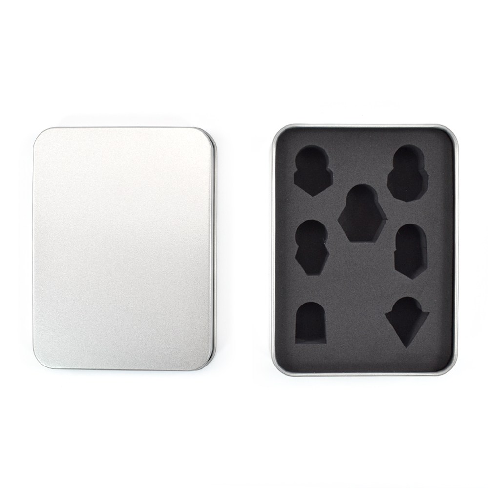 7종 주사위 보관용 스틸 틴케이스 휴대용 주사위함, 1개 4,500원