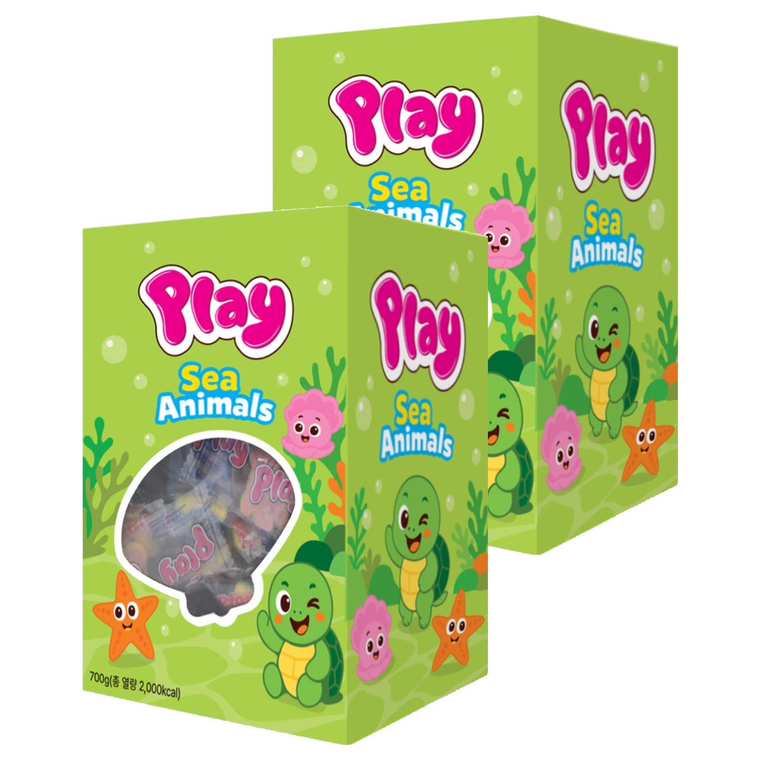 알도르플레이 시 애니멀 젤리 100개입, 700g, 2개 16,820원