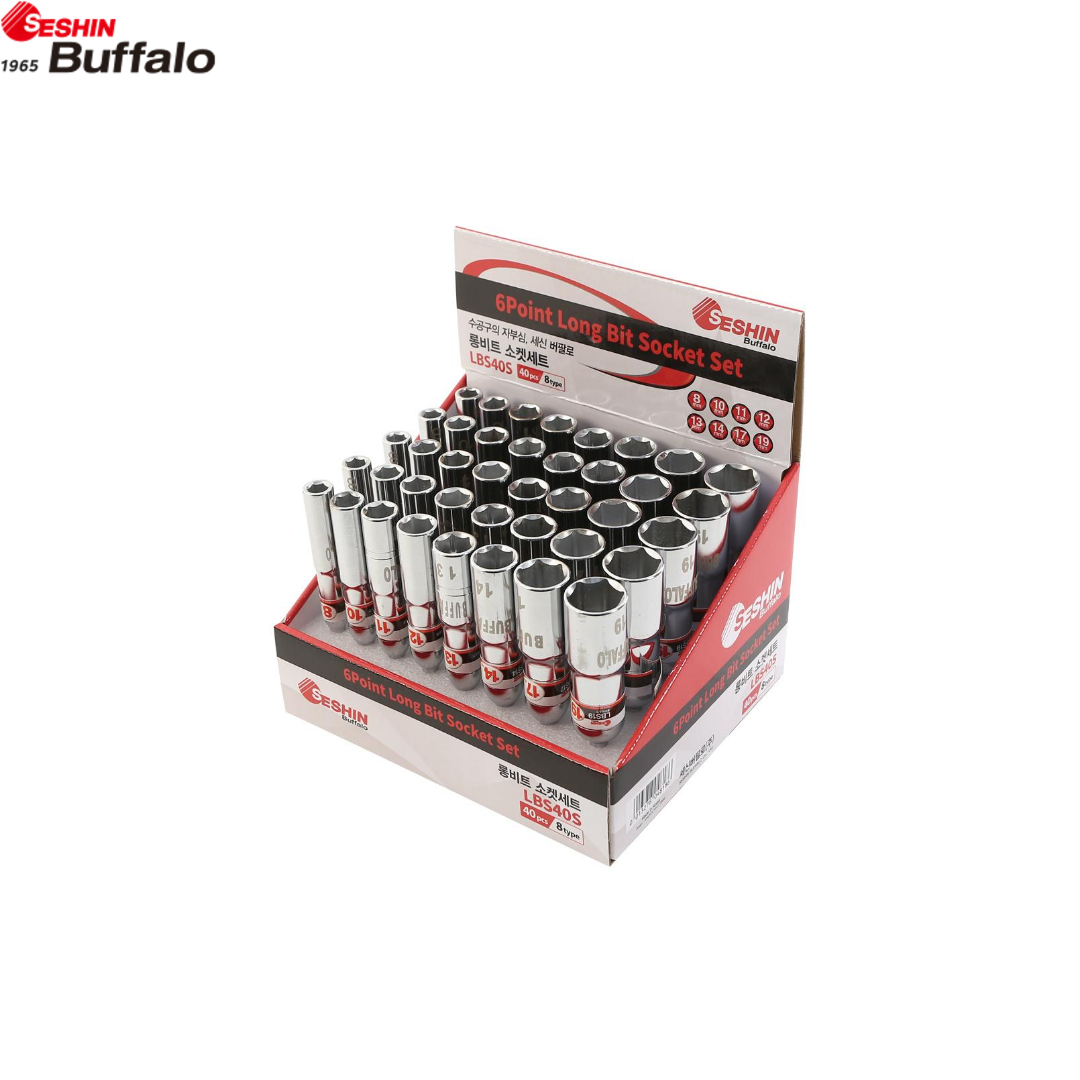 세신 40PCS 롱비트소켓세트 LBS40S 육각소켓 복스 너트비트 복스알 251,670원