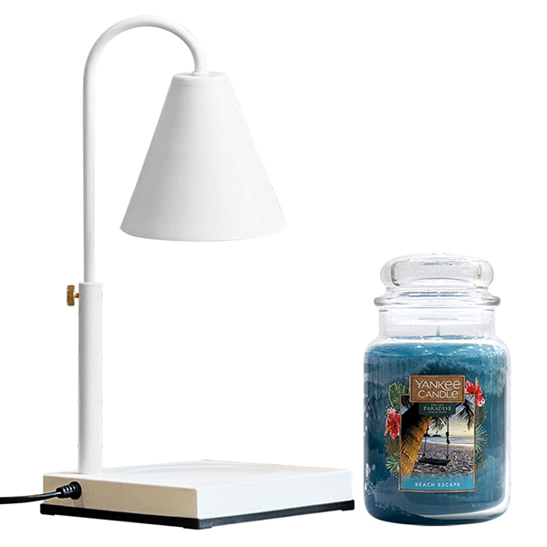 아베스트 타이머 높이조절 워머 + 양키캔들 라지자 비치 이스케이프 세트, 화이트(워머) 42,300원