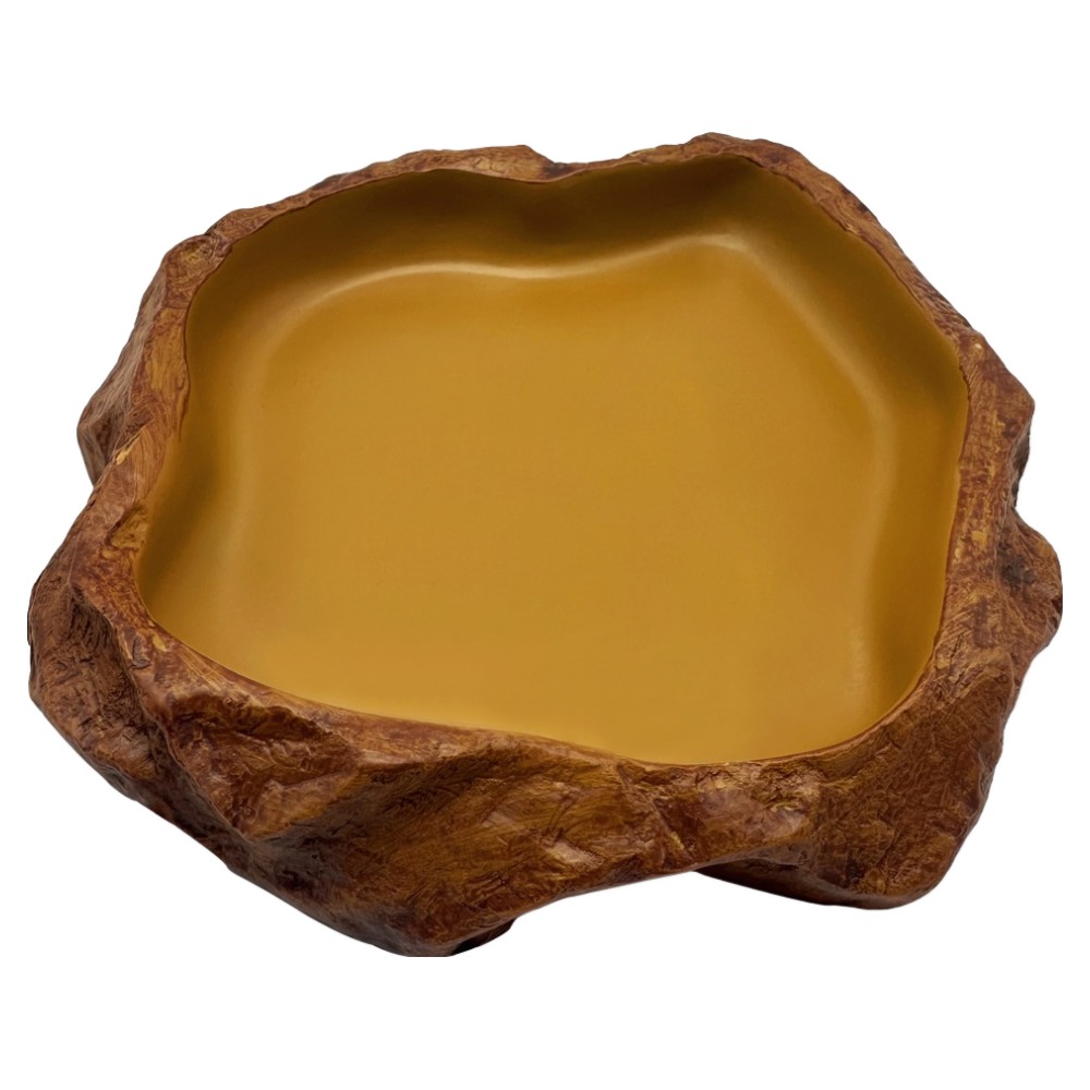 노모이펫 파충류 양서류 레진 리프 먹이접시 특대형 NS-12, 1개, 혼합색상 13,300원