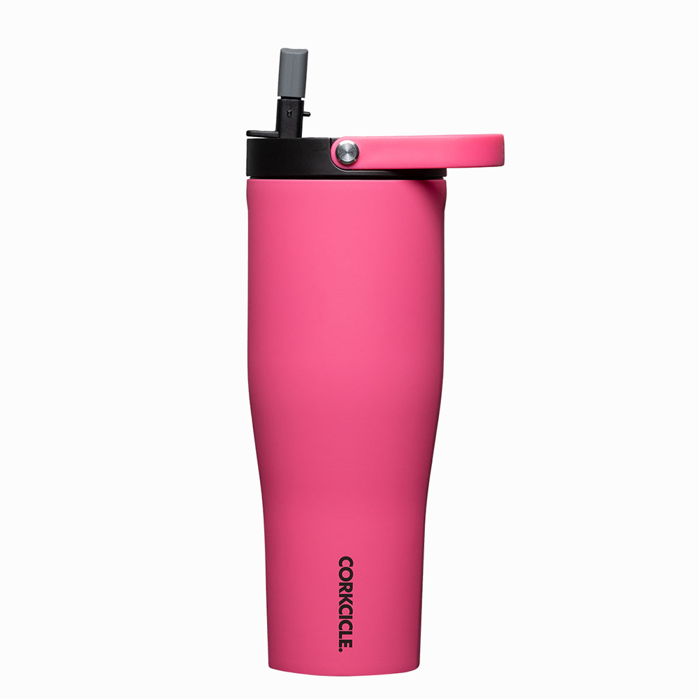 콕시클 대용량 빨대 텀블러 스트로우 보냉 진공 밀폐 go cup 30oz, 1세트, 890ml, dragonfruit 51,000원