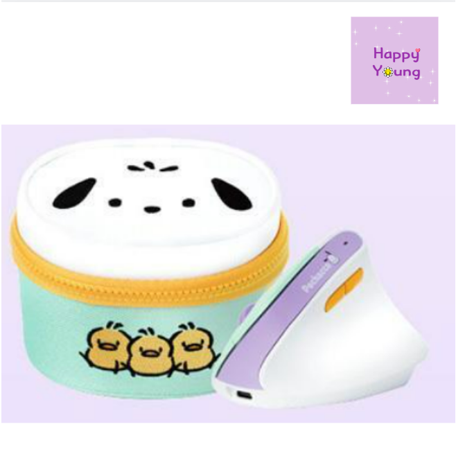 로이체 버티컬 헬로키티 산리오 포차코 무선 마우스 2종 중 택1 선물 귀여운 무소음 대학생 졸업 사무직 여자 친구 손목 보호, 포차코 52,700원