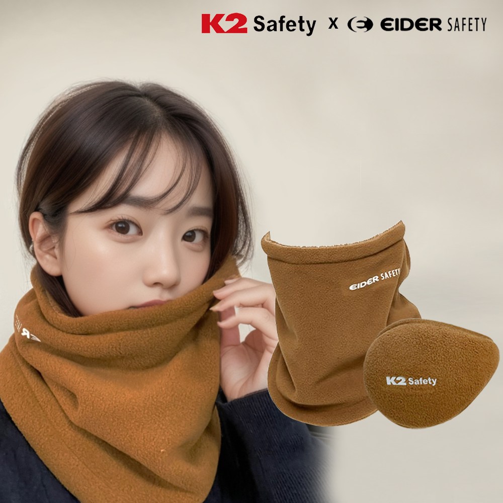 아이더 세이프티 웜업 넥워머 + K2 맥스 귀마개 방한 겨울 목도리 귀도리 17,500원