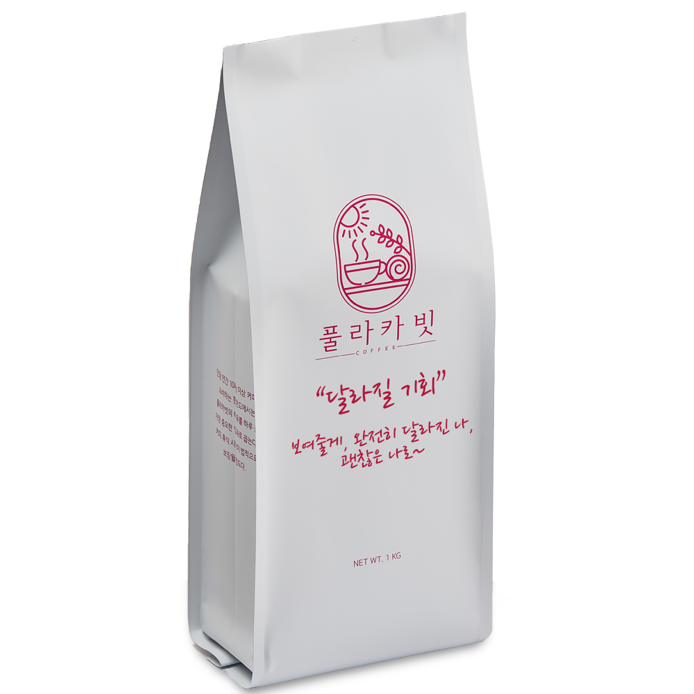 풀라카빗 달라질 기회 원두커피 블렌드 원두커피, 1개, 1kg, 홀빈(분쇄안함) 38,900원