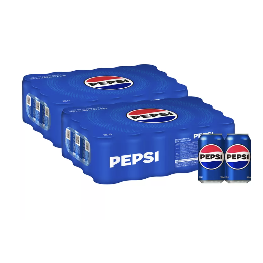 롯데칠성음료 펩시 355ml 뚱캔 24캔, 1박스, 8.52L 24,980원