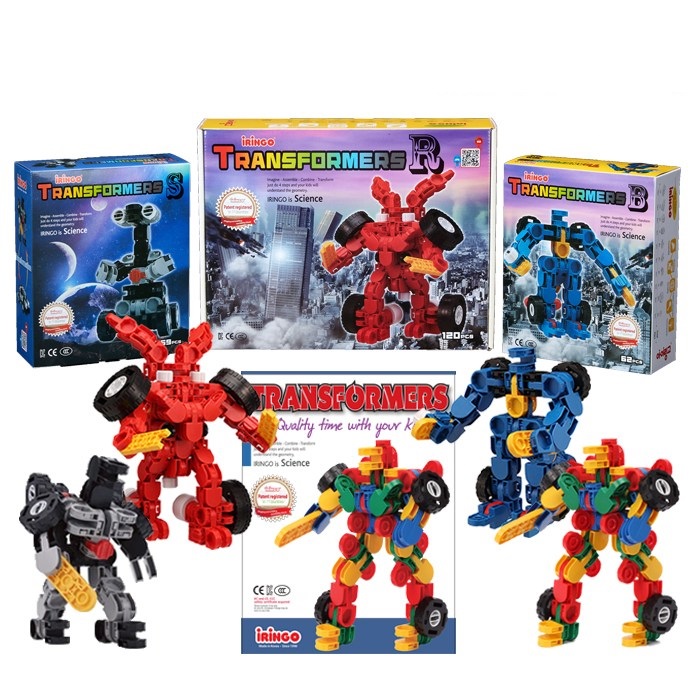아이링고 트랜스포머 세트 322pcs, 혼합색상, 1개 103,950원