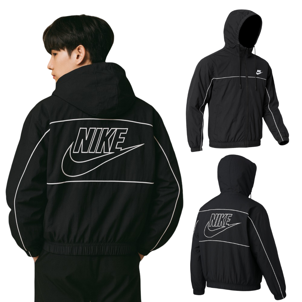 국내매장판 나이키 클럽 후디 바람막이 간절기 우븐 레트로 자켓 +DIY휴대폰고리 112,000원
