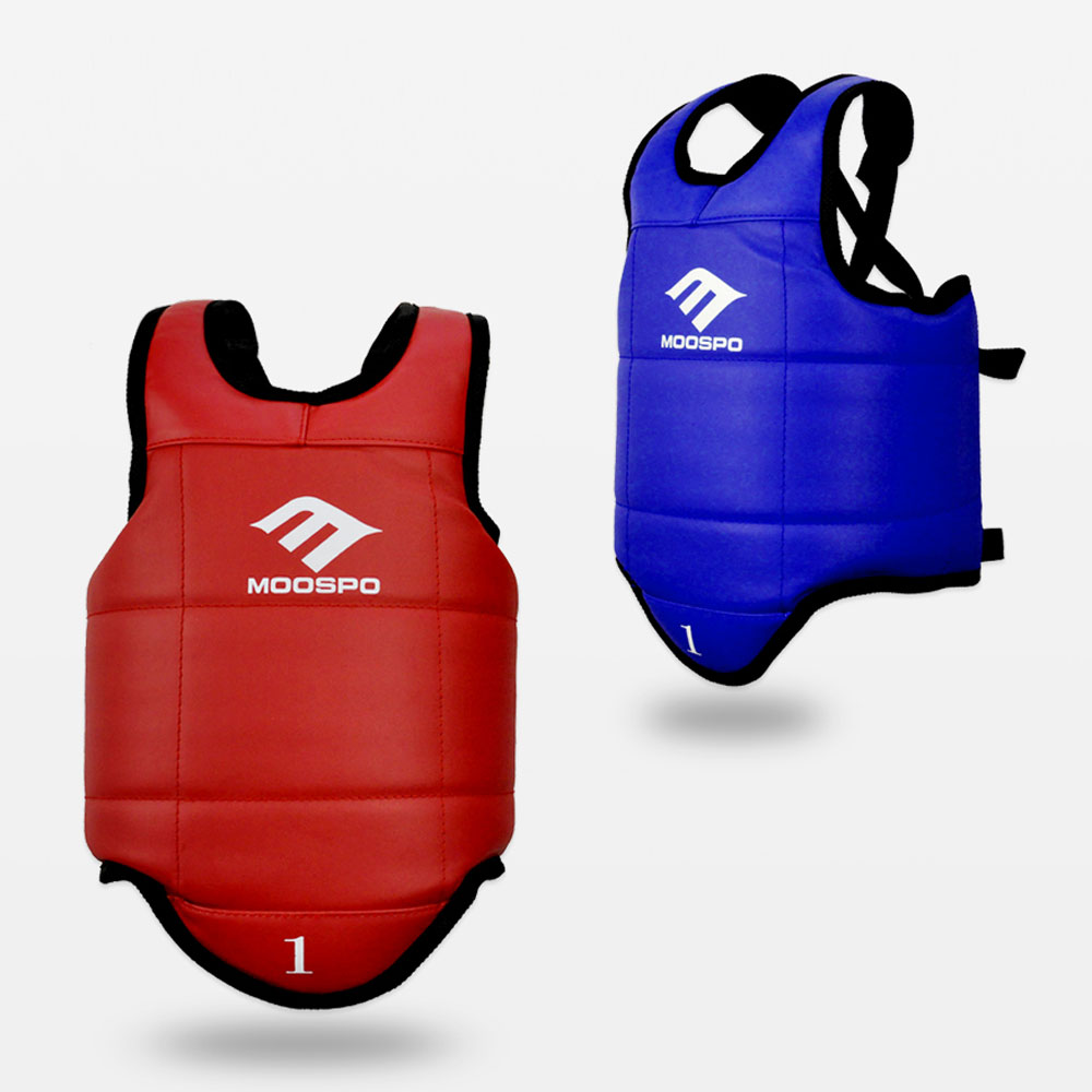 태권도 단면호구 보급형 적1 청1 2개1세트 겨루기보호대 몸통보호대 47,000원