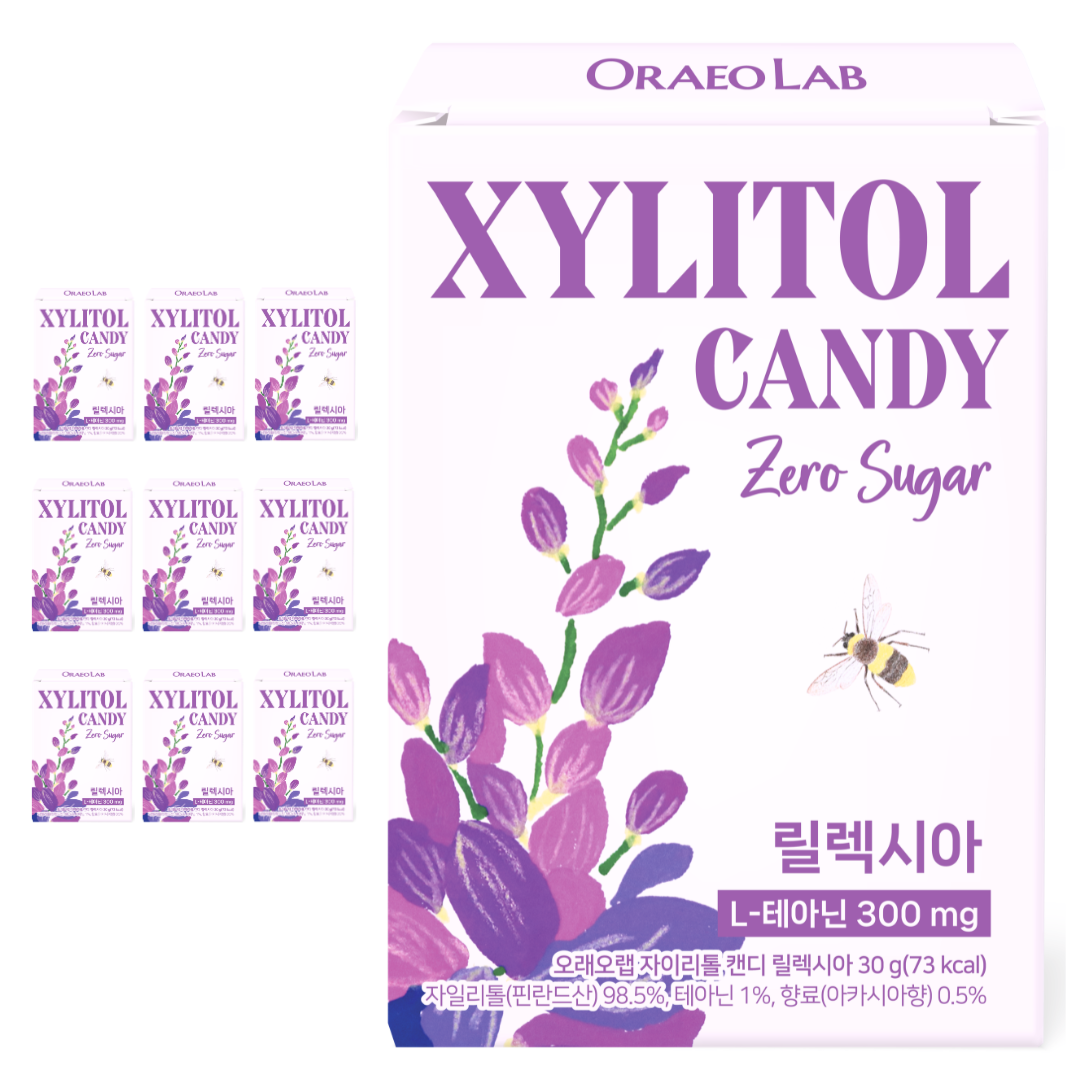 오래오랩 테아닌 자일리톨 무설탕 캔디 아카시아 29,610원