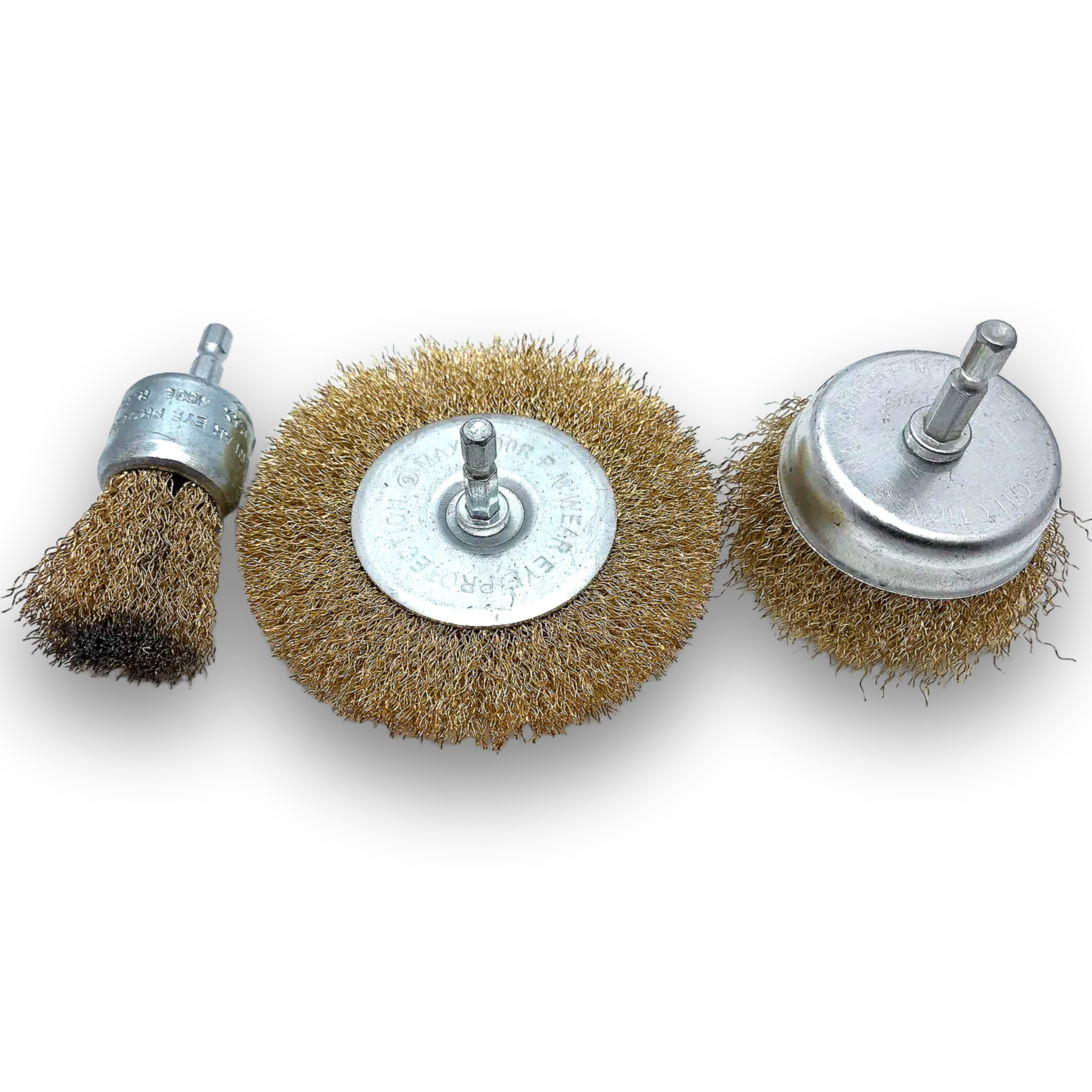 툴레보 전동드릴 임팩드릴용 와이어 철 컵 육각 브러쉬 3종 세트, 1세트 8,880원