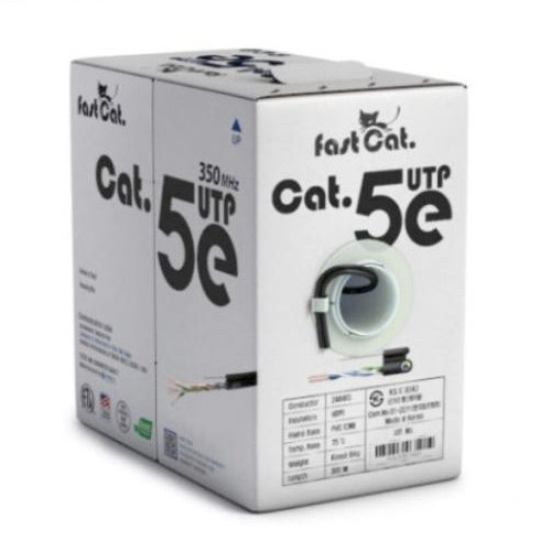 동일전선 CAT.5E 300M UTP케이블 / 옥외형 / 철심없음 300M / 검정색 137,830원