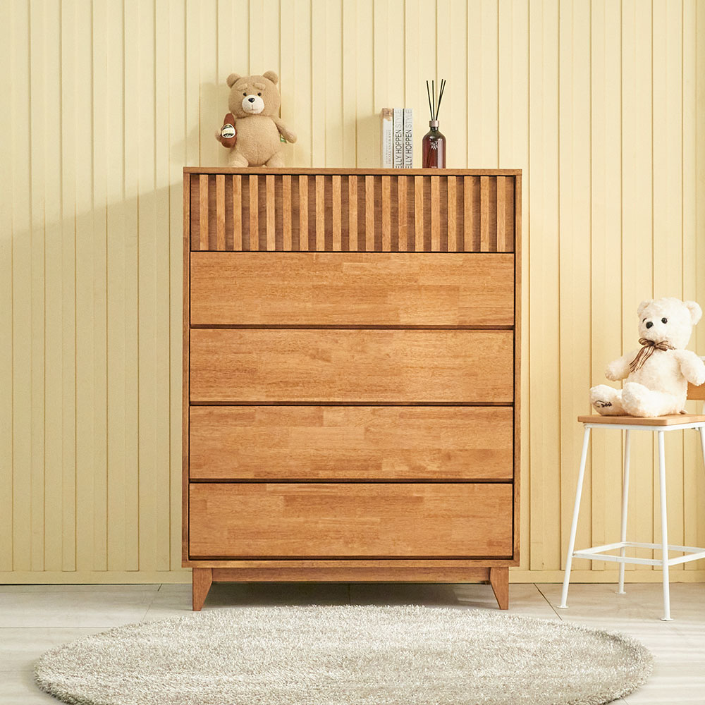 벨턴 1000 인테리어 안방 드레스룸 옷 원목 5단 서랍장 467,000원