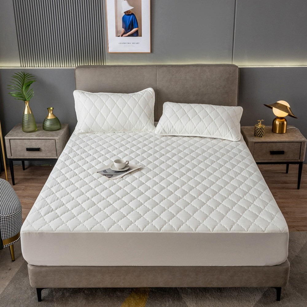 DIM 사계절 프리미엄 침대커버 알러지제어 먼지없는 항균 방수 누빔 밴드형 매트리스커버 14,270원