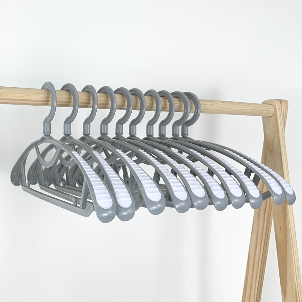올지 올인원 회전 어깨뿔방지 옷걸이, 그레이, 10개 18,260원