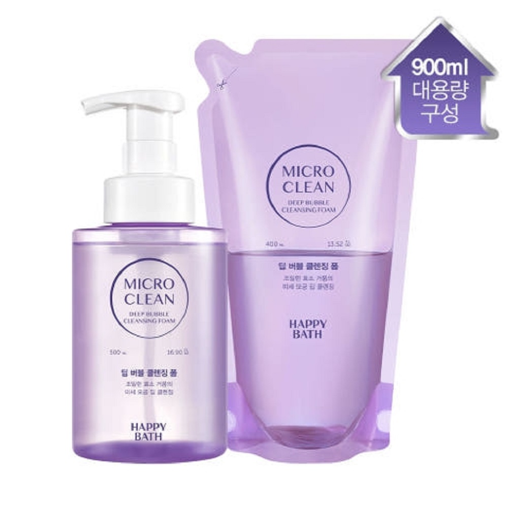 해피바스 마이크로 클린 딥 버블 클렌징폼 12,590원
