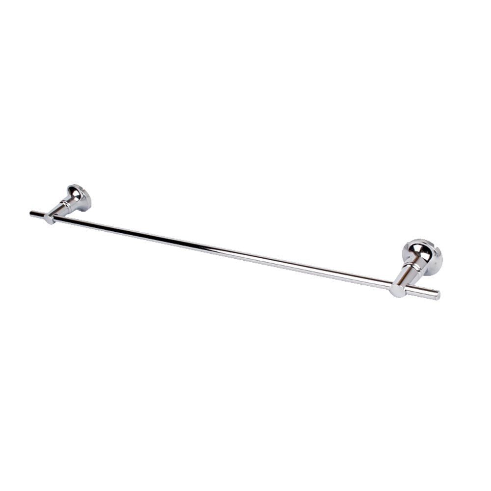 타공식 튼튼한 욕실 수건걸이 56cm, 크롬 실버 (피스형) 타월바, 1개 6,900원
