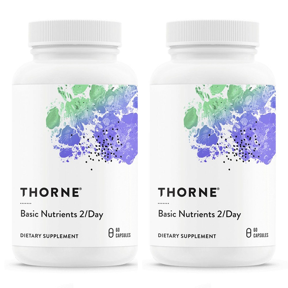 쏜리서치 베이직 뉴트리언트 투퍼데이 소프트젤 캡슐, 60정, 2개 93,050원