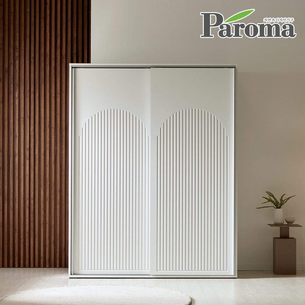 파로마 로마네스크 템바보드 슬라이딩 옷장 1600 이불장 장농 E0등급 479,000원