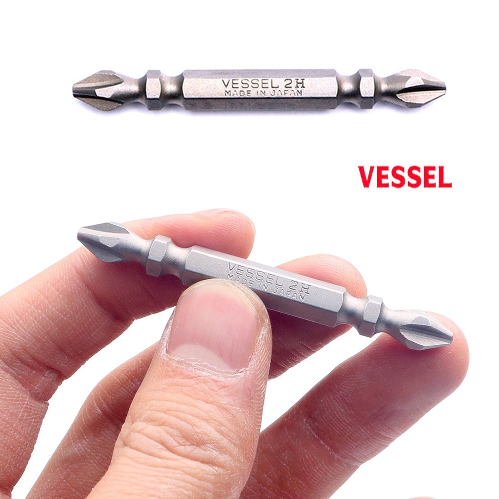 일본산 베셀 토션비트날 2H x 65mm 1개 빗트날 충격 흡수 일산 자석 드라이버 날 드릴용 전동드릴날 비트 토선 토션비트 토션빗트 토션빗트날 토선비트 드릴비트 전동드릴 충전드릴 토크 1,240원