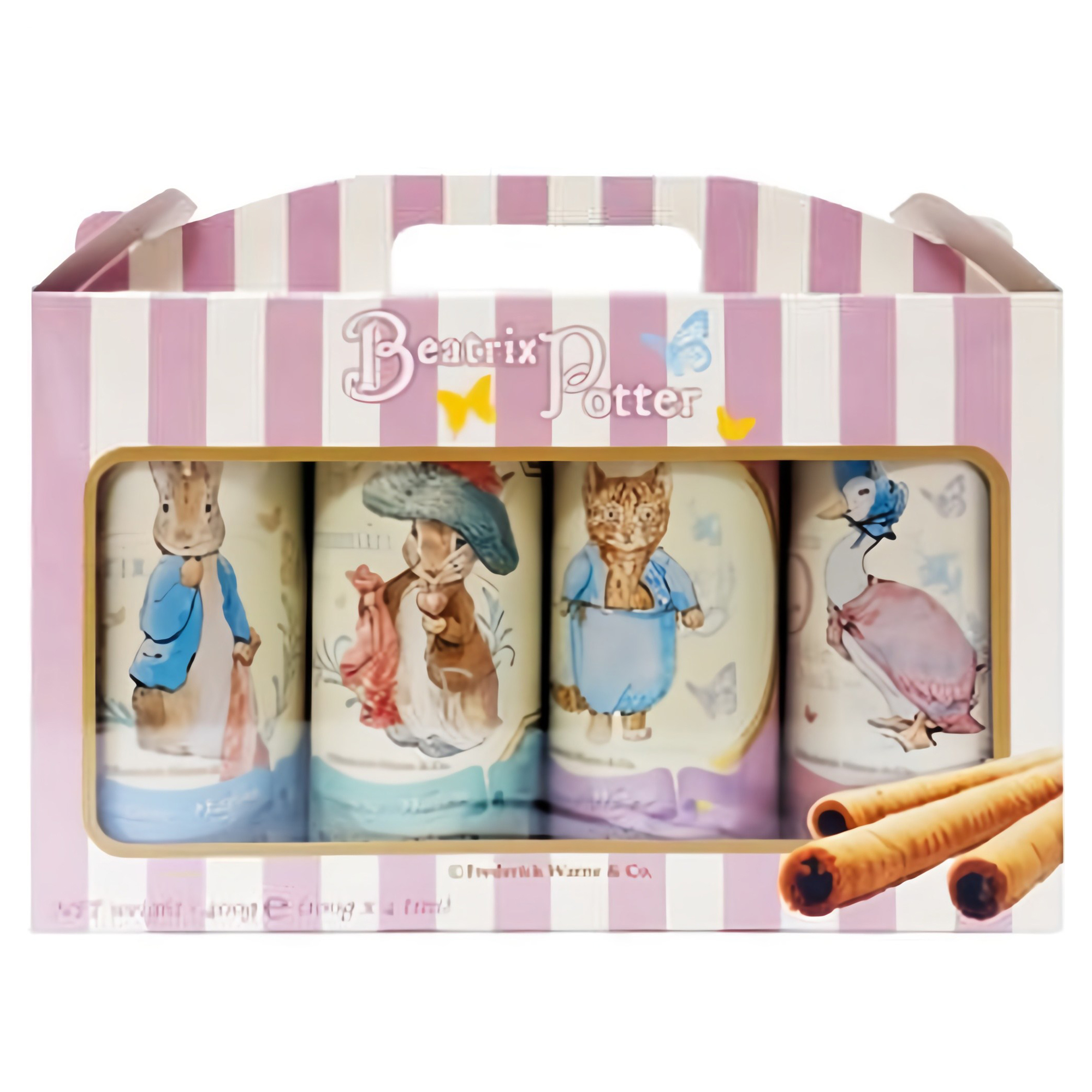 피터래빗 럭셔리 웨이퍼 롤 4종 과자세트, 초코 + 카푸치노 + 쿠키앤크림 + 바닐라, 1세트 11,090원