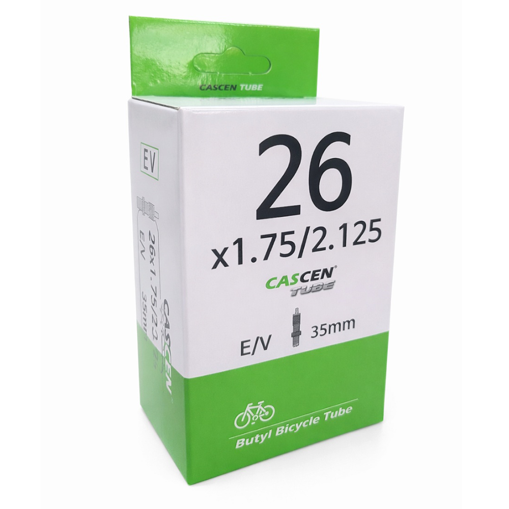 바이클로스 _카센 MTB 26인치 자전거 튜브 26x1.75 26x1.95 26x2.1 던롭밸브 EV35, 1개 3,900원