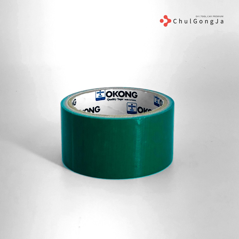 철공자 오공 청테이프 48MM 8M 녹색 면테이프 천테이프 3,200원