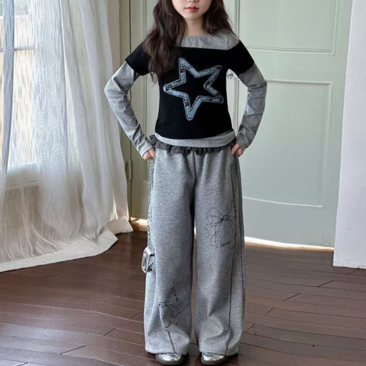 해피유통어린이 봄가을 별 무늬 세트 패션 스포츠 스타일14세 이상 XG03 27,580원