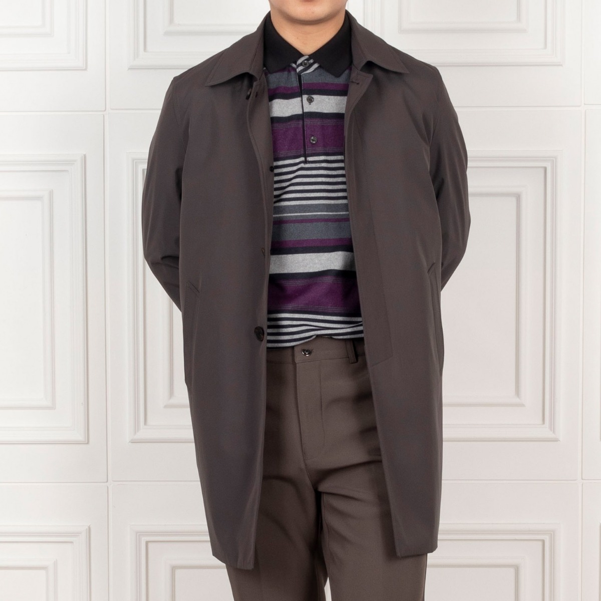 품격있는 멋쟁이 베이직 누빔조끼 트렌치 반코트 103,800원