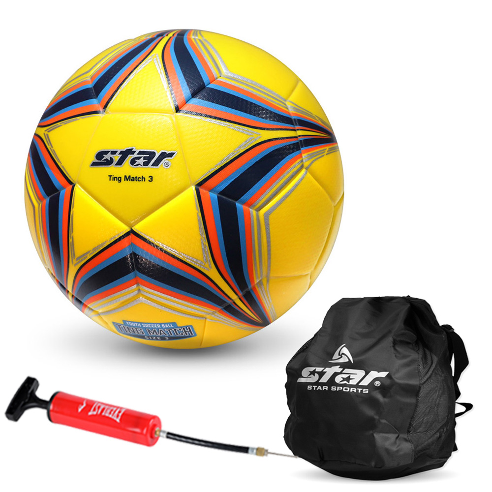 스타 팅매치 3호 노랑 (축구공+볼가방C형+볼펌프증정) 리뉴얼 34,450원