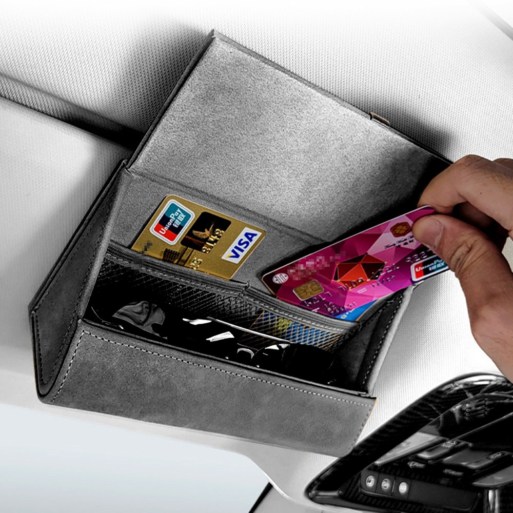 벤비아믹스 선글라스 케이스 차량용 자동차 선글라스 거치대 선바이저 클립 수납포켓 안경케이스 2세대 00750 17,480원