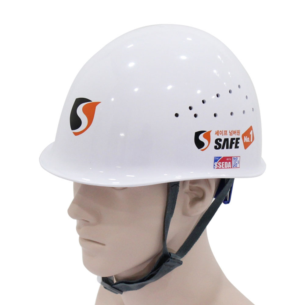 SSEDA 쎄다 MP형 통풍 안전모 (자동내피) + 턱끈 / 건설 작업 머리보호 헬멧 머리 보호대 건설안전작업모, 1개 13,050원