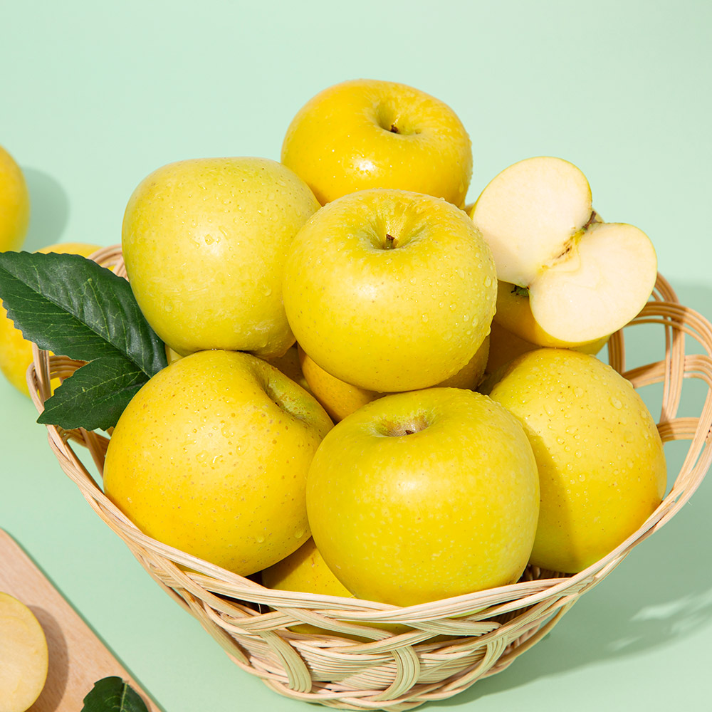 [미식한가] 새콤달콤 황금사과 시나노골드 (정품) 3kg / 과수선택, 시나노 골드(정품) 3kg(19-21과), 1개 17,900원