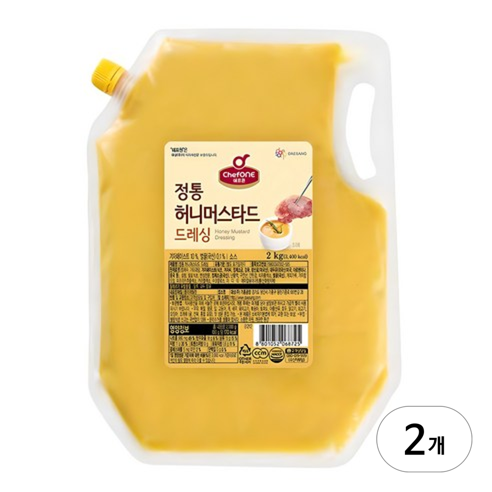 쉐프원 정통 허니머스타드 드레싱 26,500원