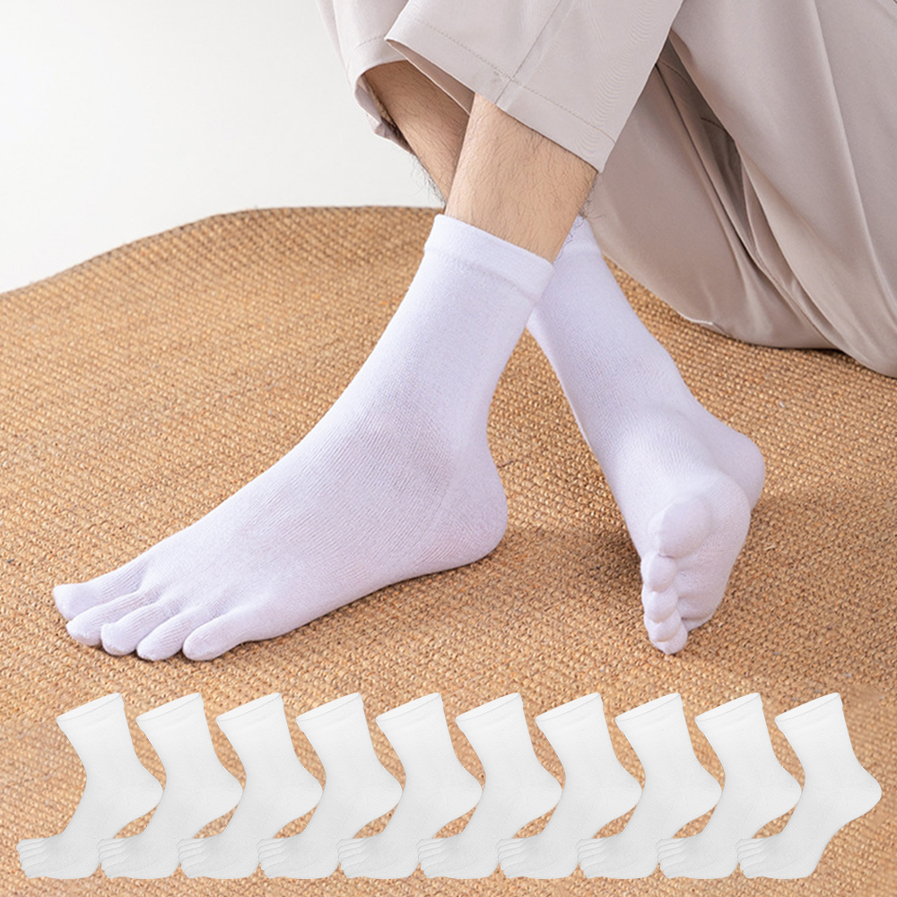 두발로 남성용 럭셔리 중목 발가락 양말 10켤레 16,900원