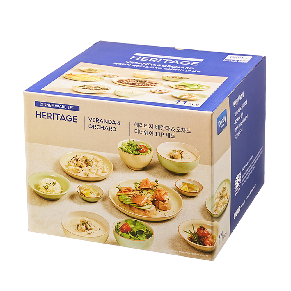 덴비 헤리티지 베란다 오차드 디너웨어 세트 11p 118,440원