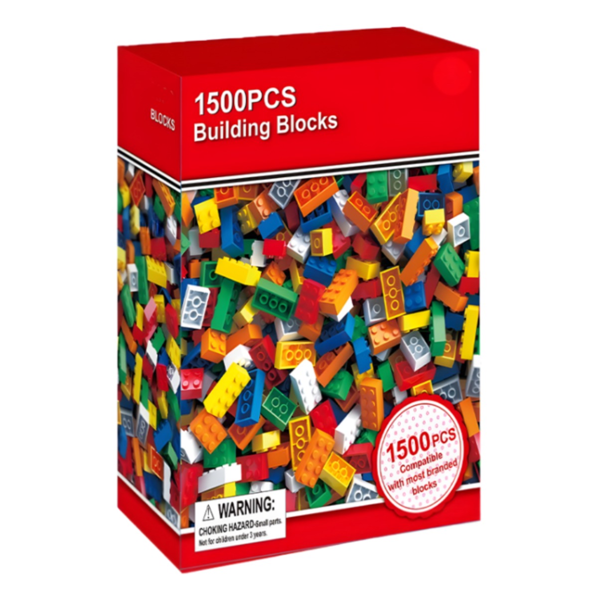 조립 호환 블럭 1500 피스, 1개, 혼합색상 20,800원
