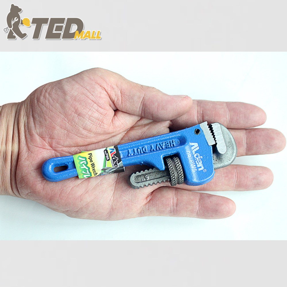 알덴 미니 파이프렌치 PW6 150mm 스패너 몽키 배관 수도 포켓 8,680원