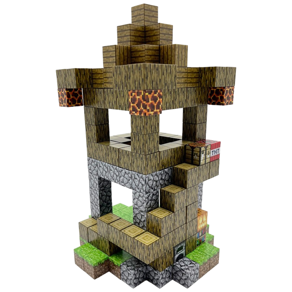 키디즘 마크 자석블럭 큐브 전초기지 224피스 어린이 쌓기놀이 장난감, 1개, 단일상품 82,000원