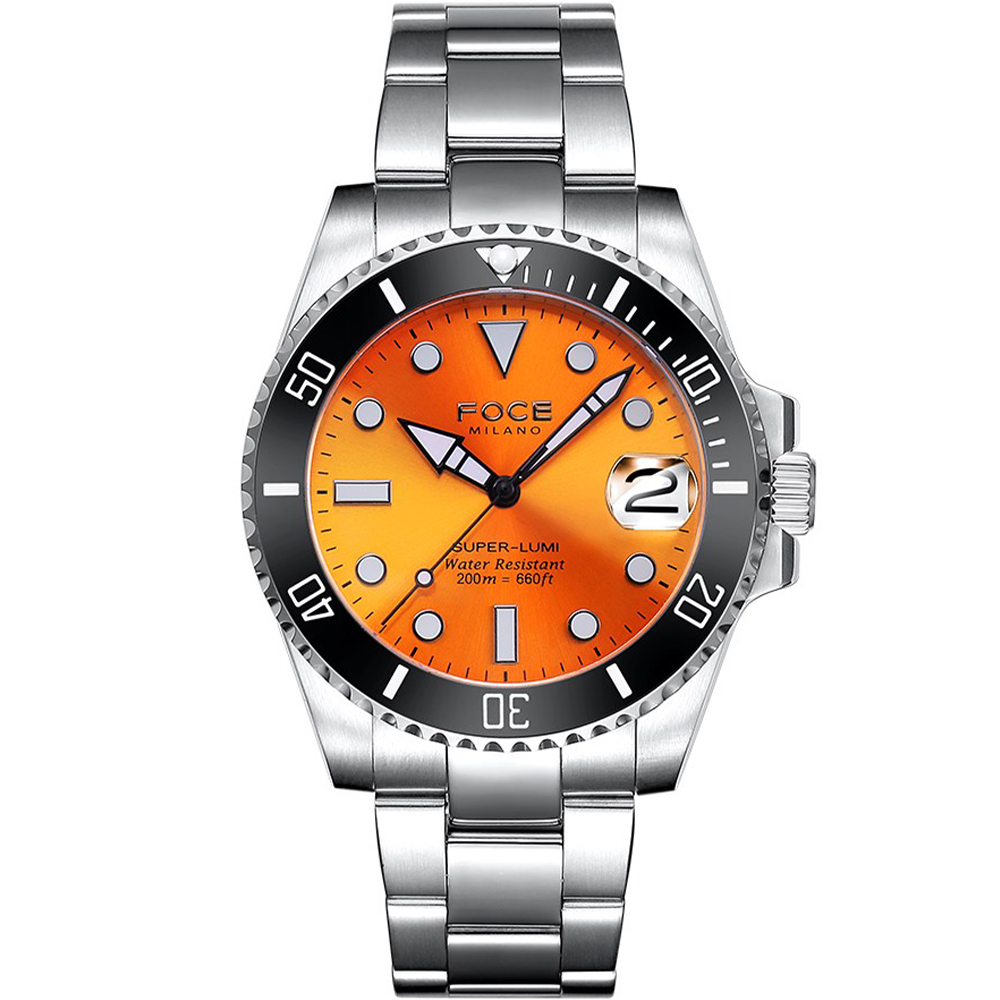 포체 200m방수 스쿠버다이버 전문 남성 메탈 시계 FM7606 129,000원