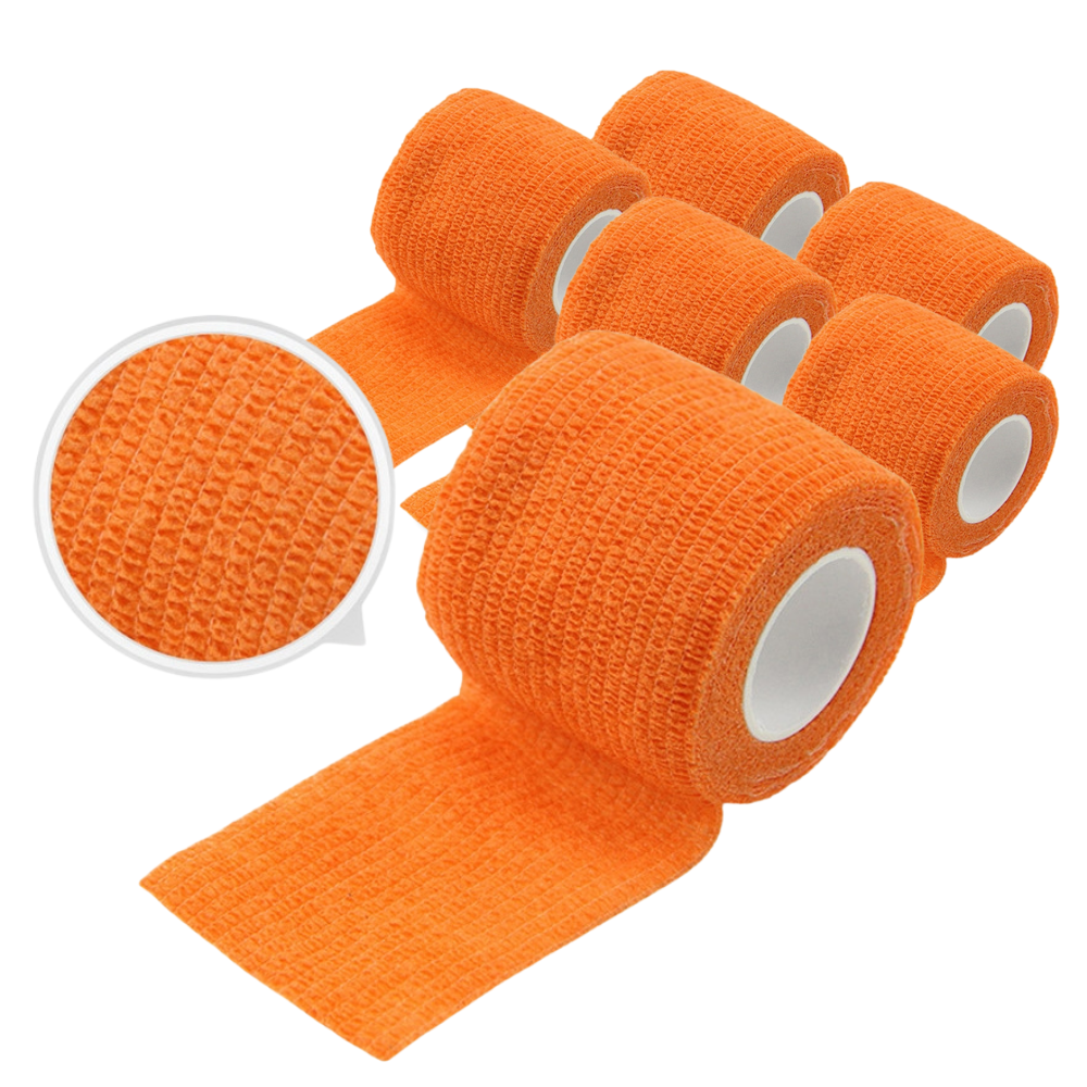 샤카스포츠 자가점착 밴드 오렌지 / 5cmx4.5m, 3세트 27,900원