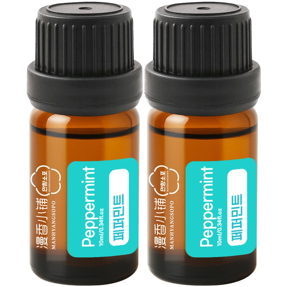 1+1 천연 100% 아로마 오일 에센셜 만향소포 PETA 비건 아로마테라피 6,460원