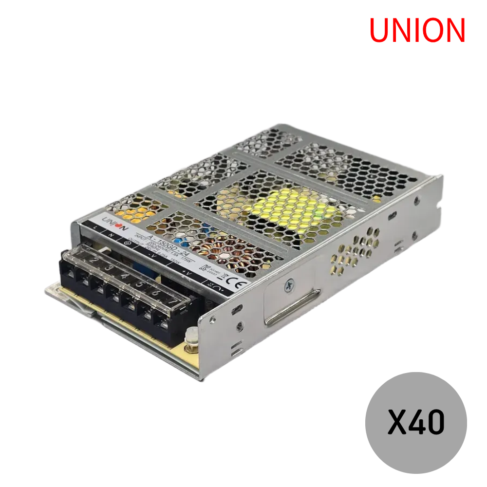 유니온 비방수 SMPS 24V 150W LED안정기 컨버터 전원공급기 아답터, 40개 1,250,000원