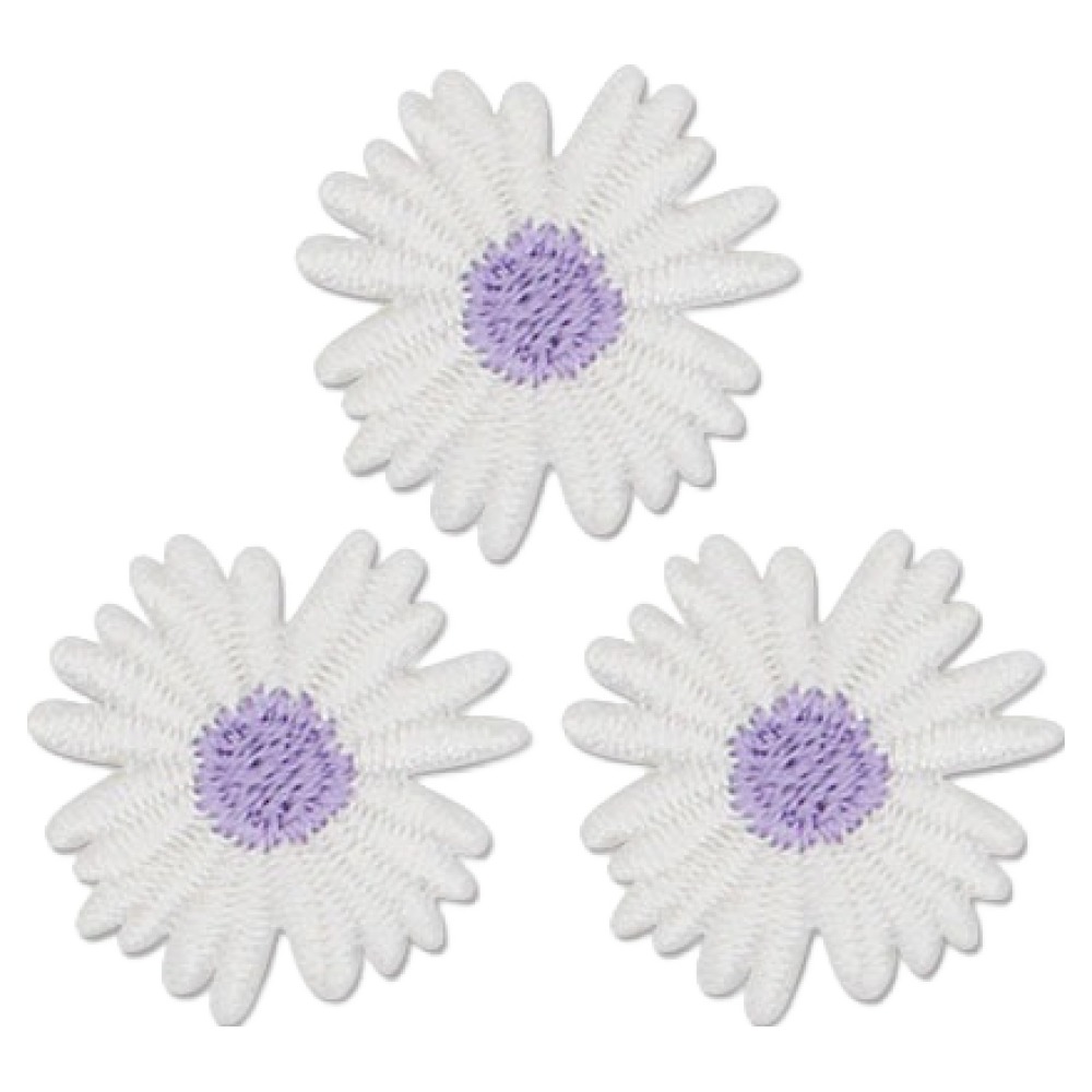 동대문단추왕 열접착식 자수 와펜 데이지퍼플 4,760원