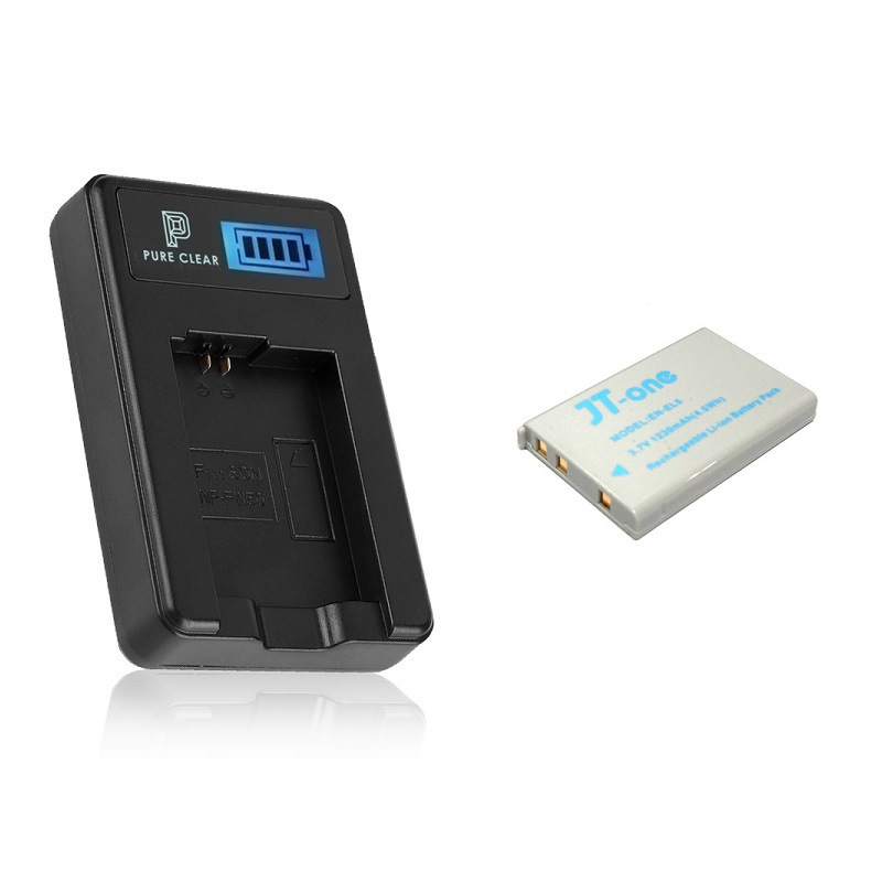 퓨어클리어 니콘 EN-EL5 1구 LCD 호환충전기1+호환배터리1 충전셋 16,700원