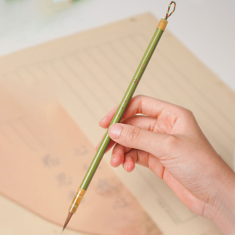문항명필 캘리그라피 서예 동양화 파스텔 얇은 세필 라인 붓, 1개 12,000원