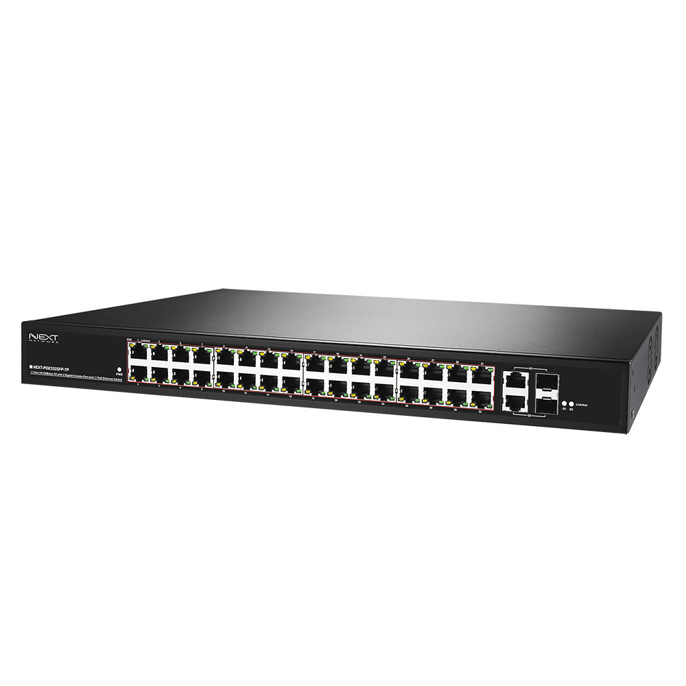NEXT-POE332SFP-TP 32포트 POE 광 SFP TP 스위치 콤보, 1개 381,000원