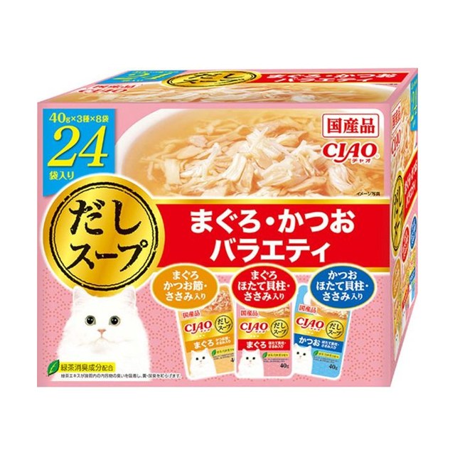 이나바 챠오 다시스프 파우치 40g x 24팩 버라이어티 39,900원