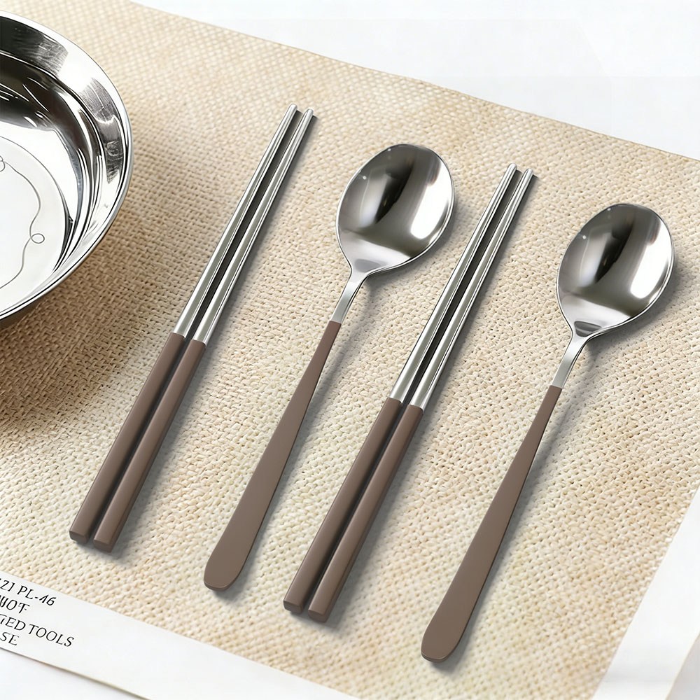 연화삼월 304스텐 수저세트  2인/4인 한식 수저세트 6,900원